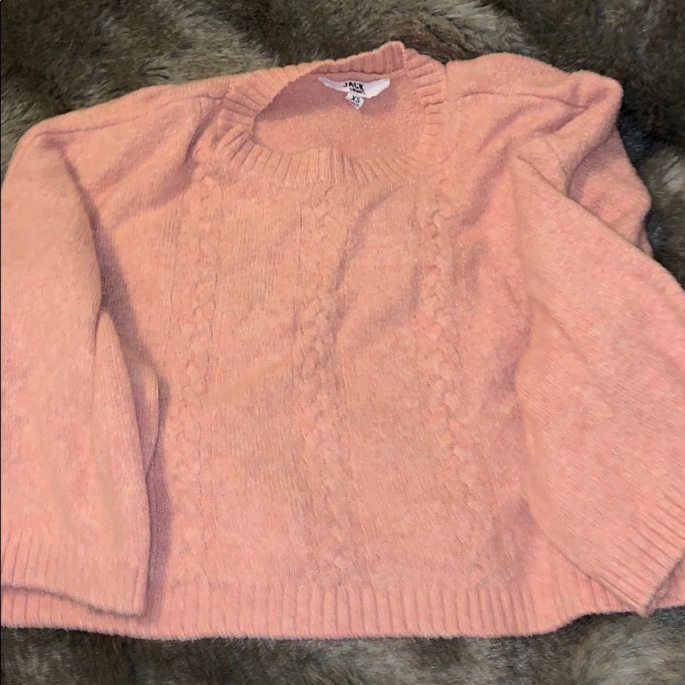 Pink sweater